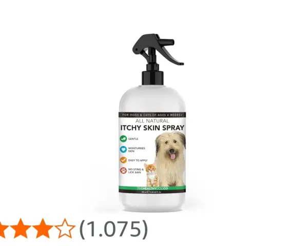 Spray talquistina para mi perro, alivia la picazón y humecta la piel. Ideal para perros y gatos.
