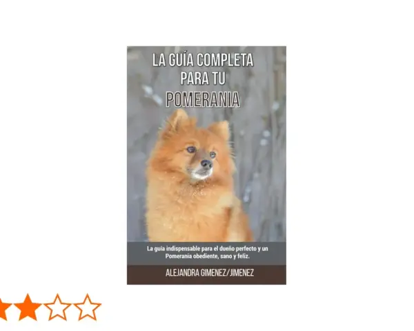 Un adorable perro pomerania, protagonista de "La Guía Completa para tu Pomerania", posa con su pelaje esponjoso.